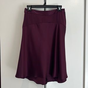 J Crew Silk A-line Skirt